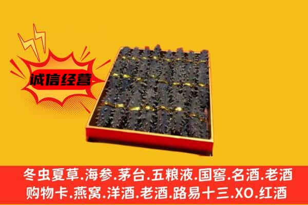 泸水市回收海参